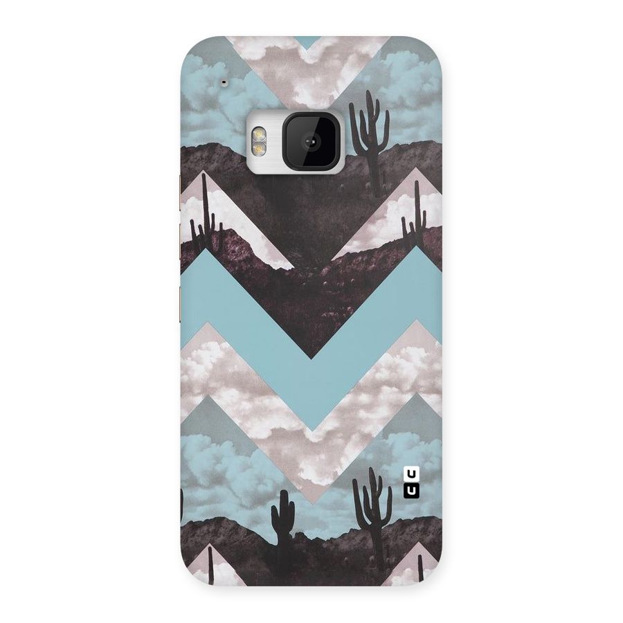 Cacutus Zig Zag Pattern Back Case for HTC One M9