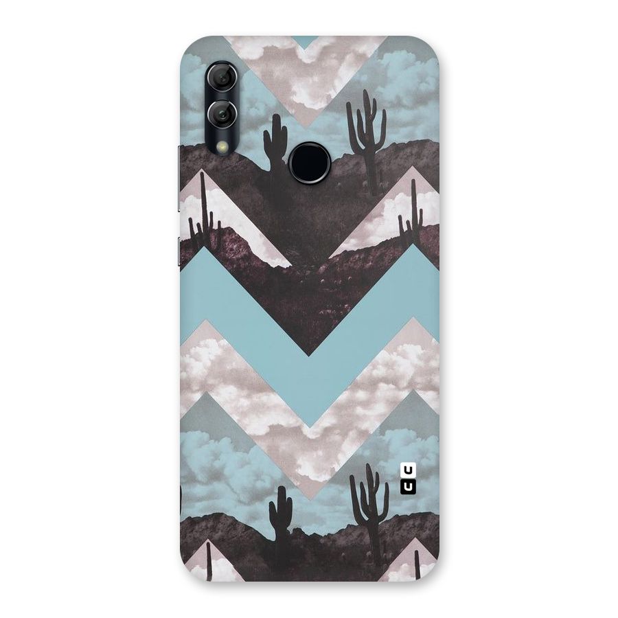 Cacutus Zig Zag Pattern Back Case for Honor 10 Lite