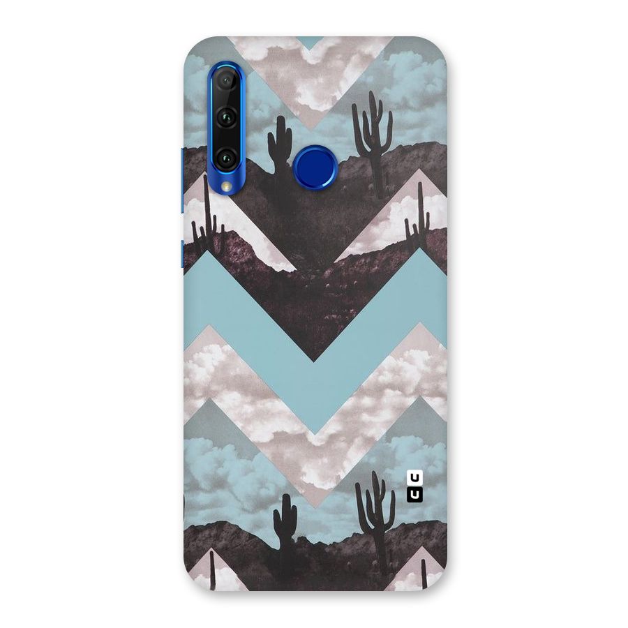 Cacutus Zig Zag Pattern Back Case for Honor 20i
