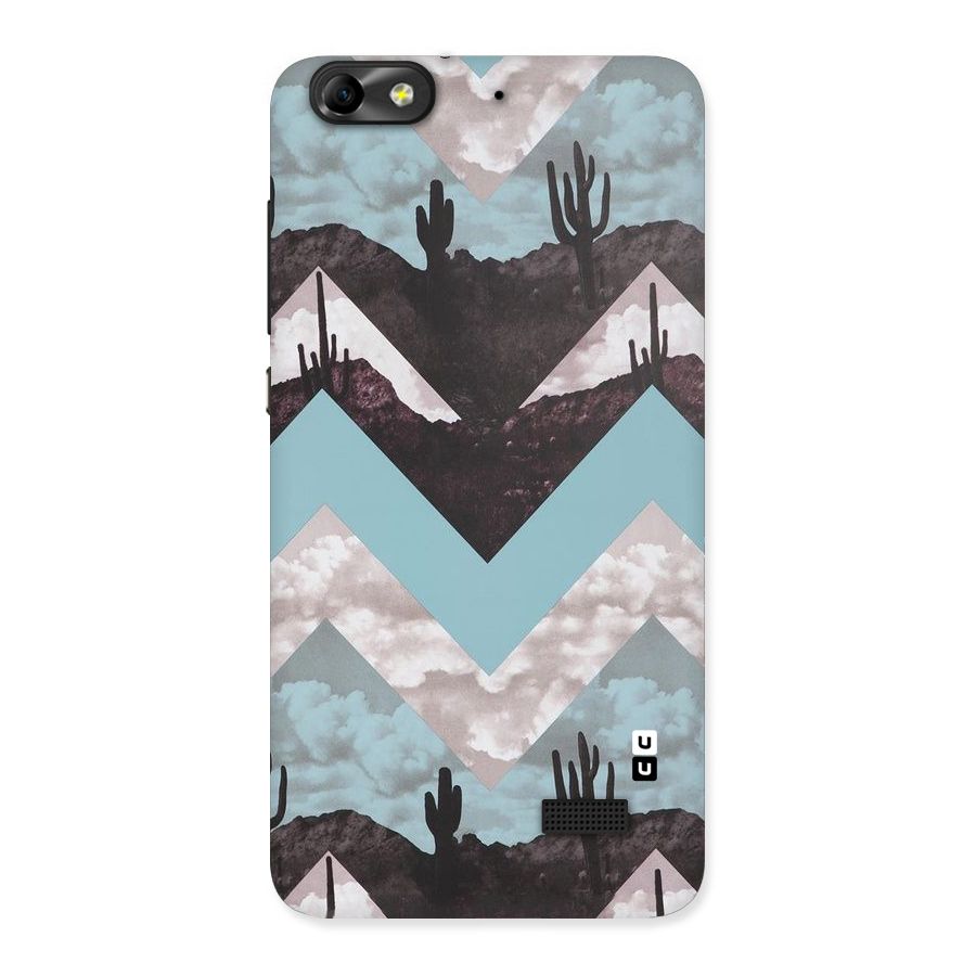 Cacutus Zig Zag Pattern Back Case for Honor 4C