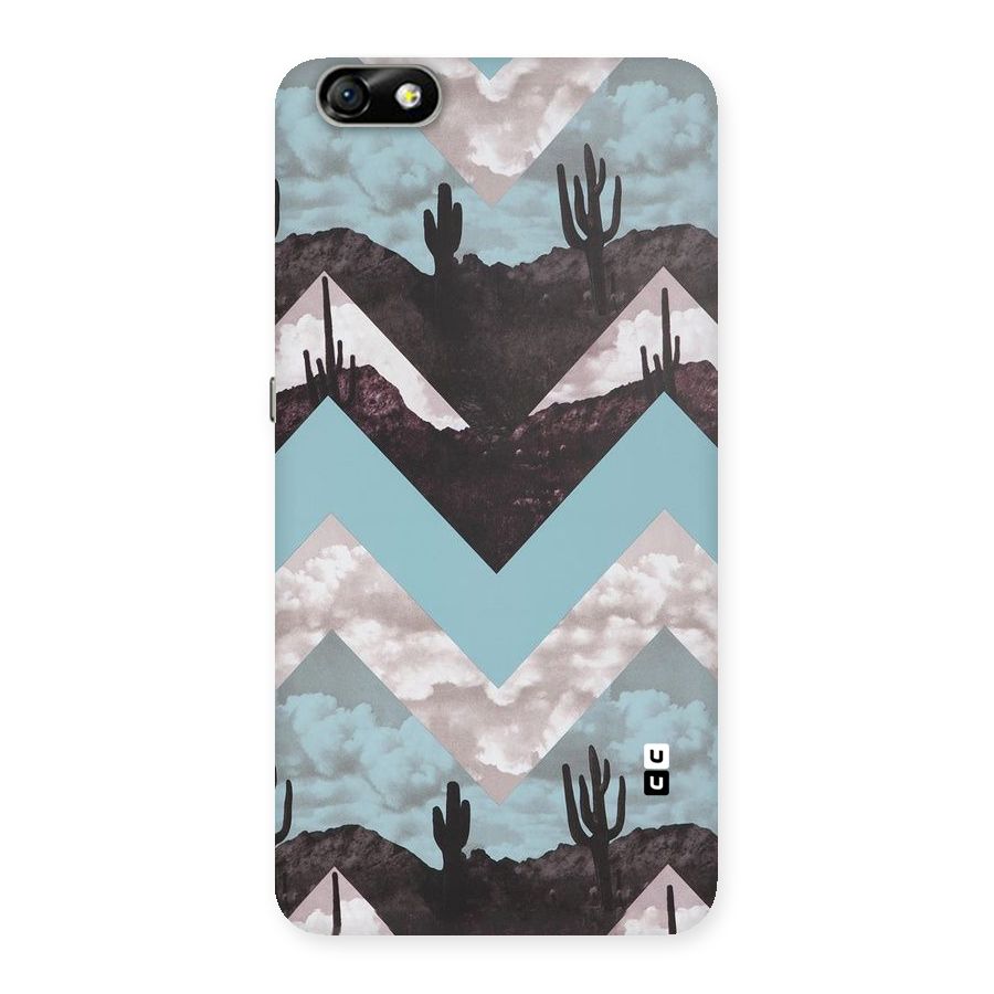 Cacutus Zig Zag Pattern Back Case for Honor 4X