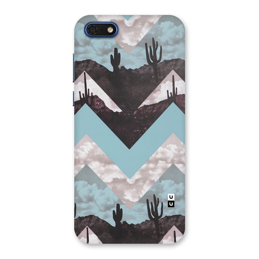 Cacutus Zig Zag Pattern Back Case for Honor 7s