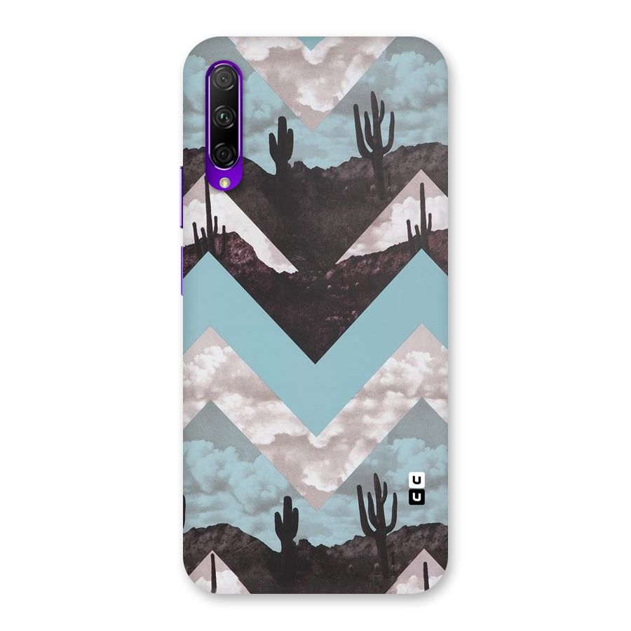 Cacutus Zig Zag Pattern Back Case for Honor 9X Pro