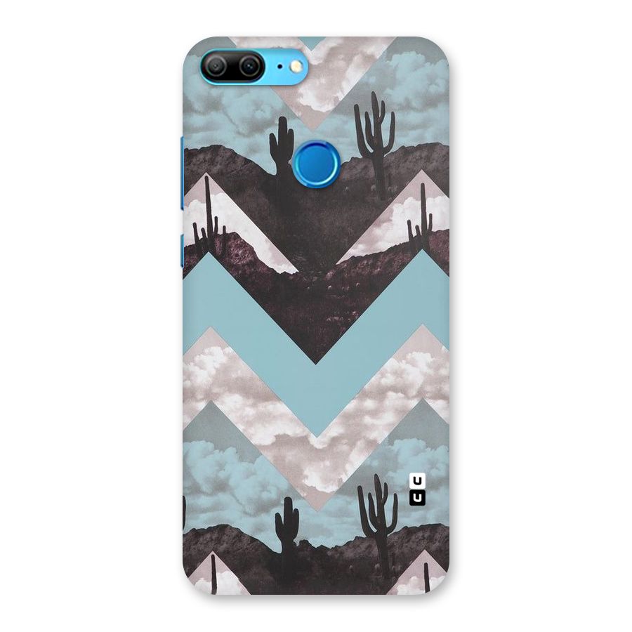 Cacutus Zig Zag Pattern Back Case for Honor 9 Lite