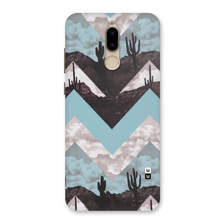 Cacutus Zig Zag Pattern Back Case for Honor 9i