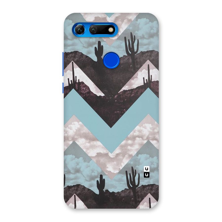 Cacutus Zig Zag Pattern Back Case for Honor View 20