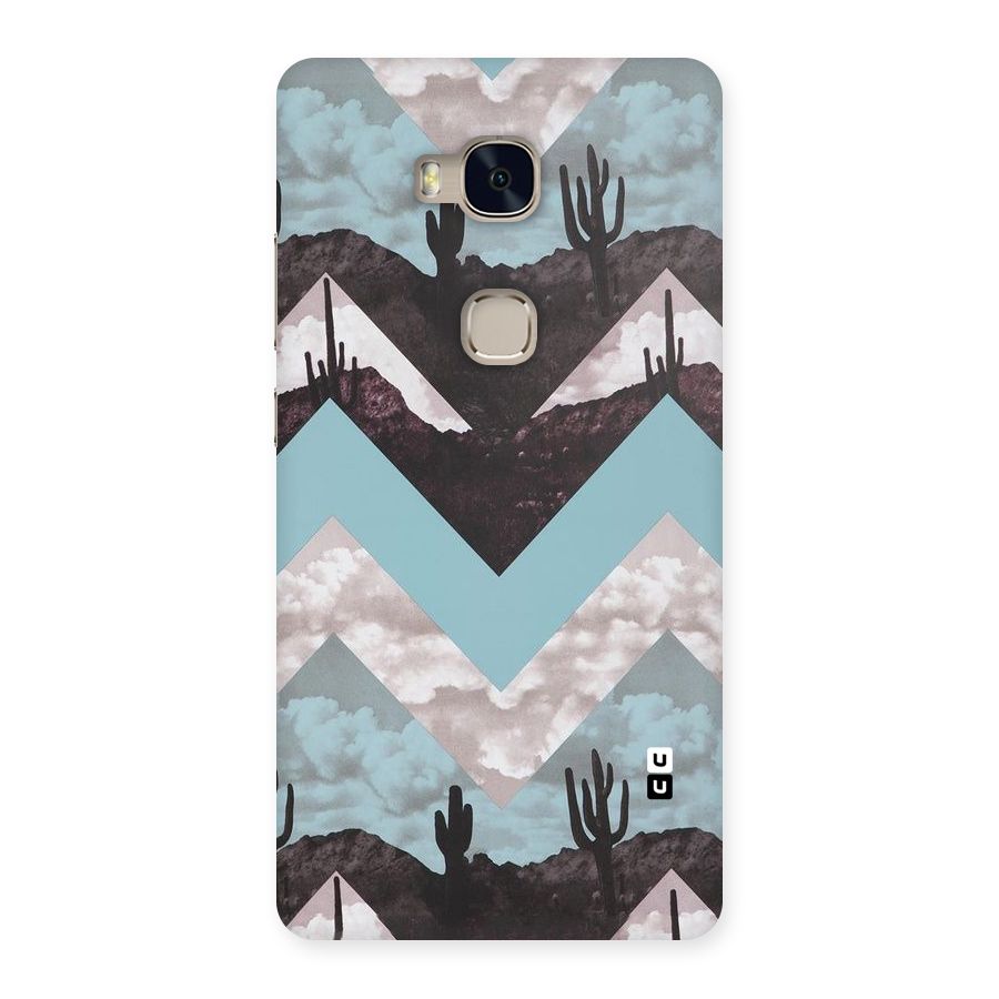 Cacutus Zig Zag Pattern Back Case for Huawei Honor 5X