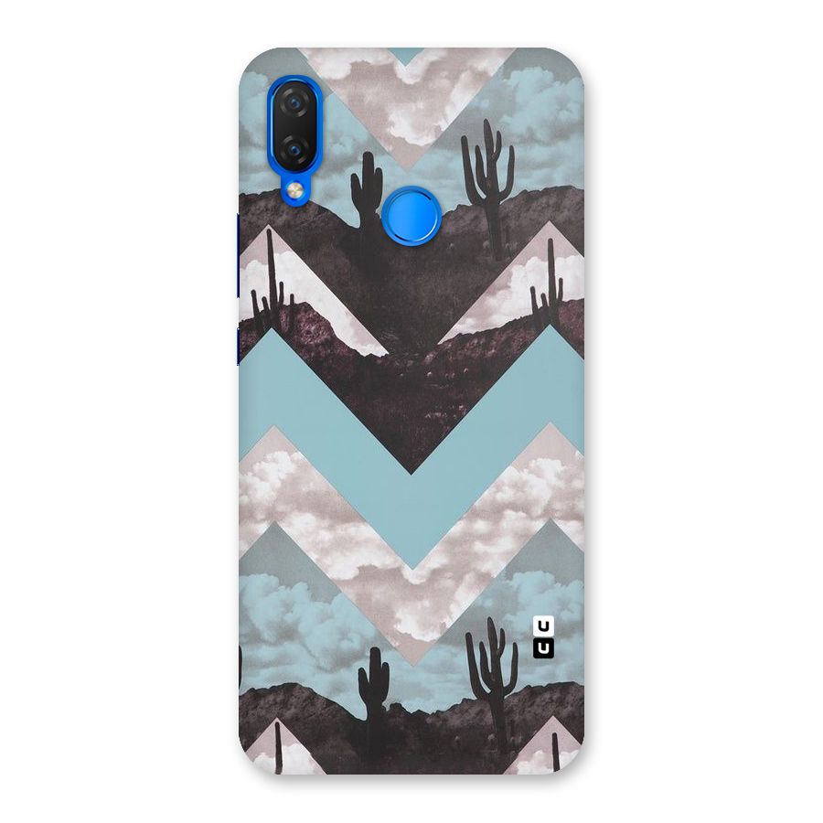 Cacutus Zig Zag Pattern Back Case for Huawei P Smart+