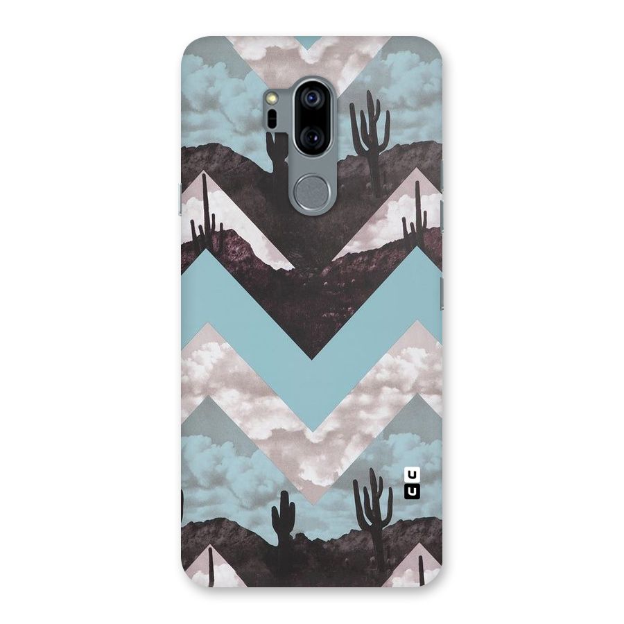 Cacutus Zig Zag Pattern Back Case for LG G7