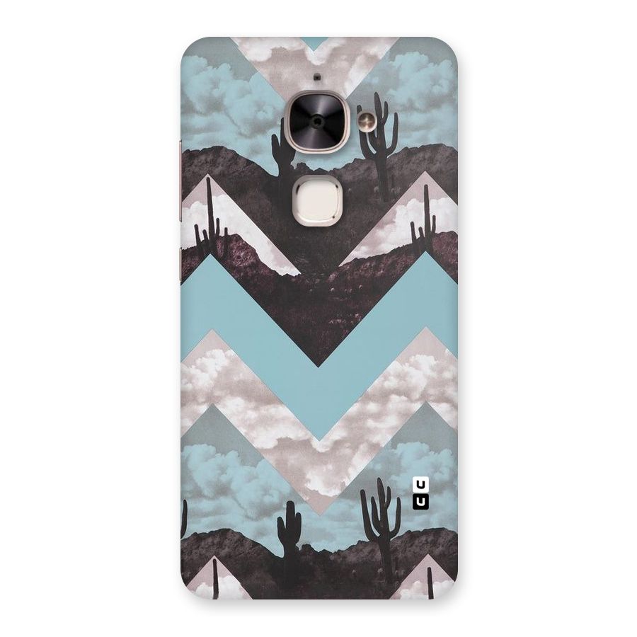 Cacutus Zig Zag Pattern Back Case for Le 2