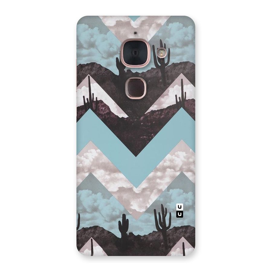 Cacutus Zig Zag Pattern Back Case for Le Max 2