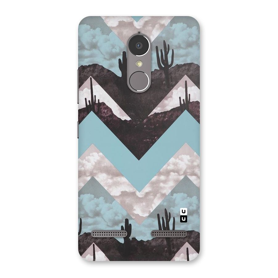 Cacutus Zig Zag Pattern Back Case for Lenovo K6 Power