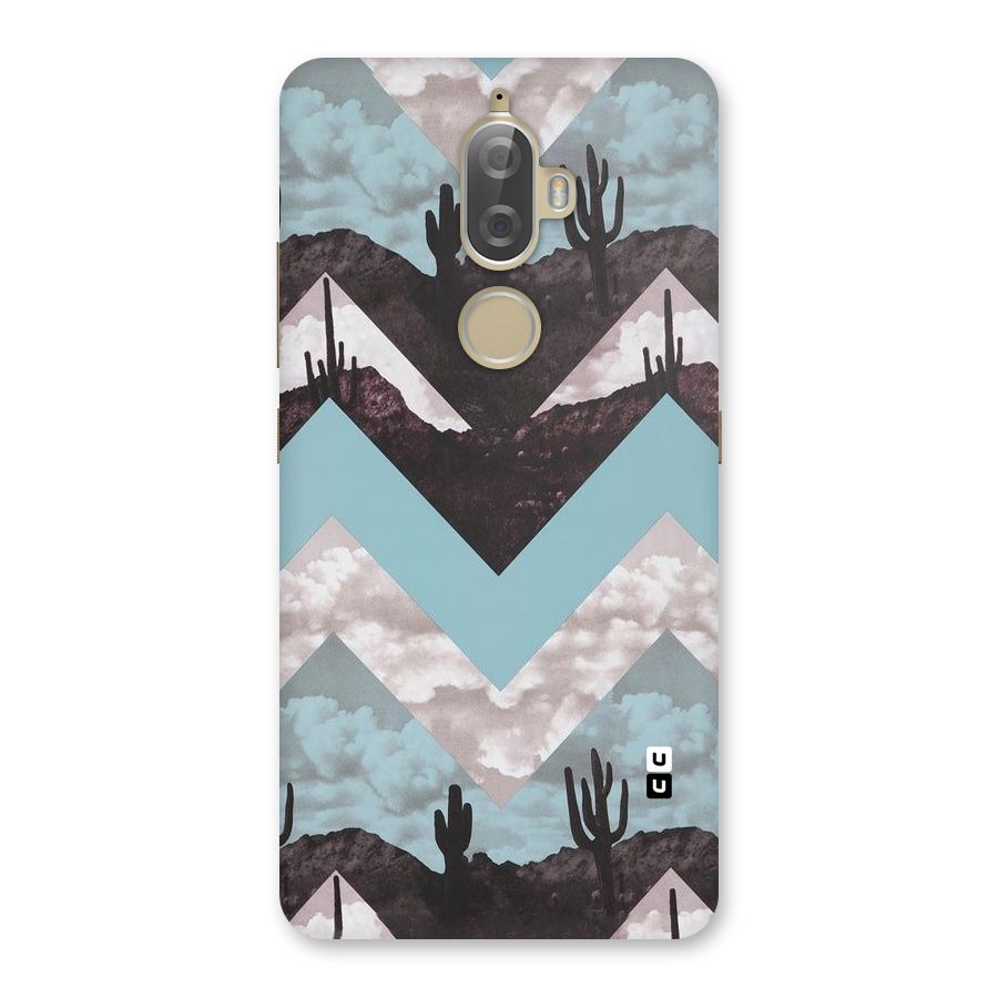 Cacutus Zig Zag Pattern Back Case for Lenovo K8 Plus
