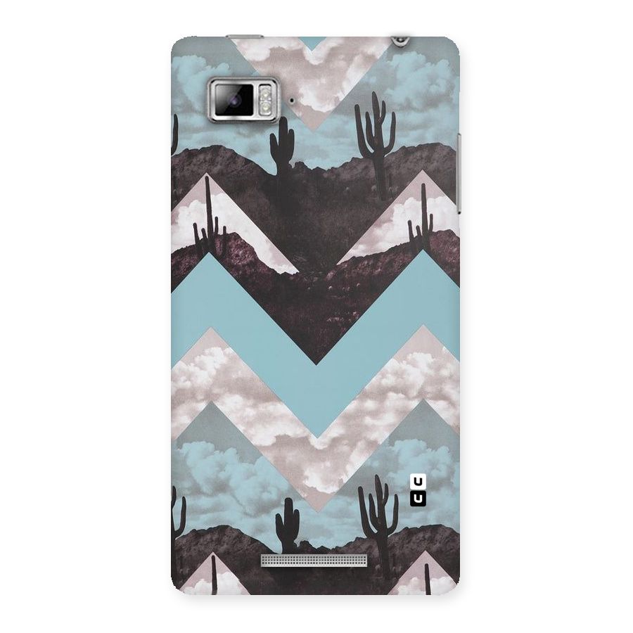 Cacutus Zig Zag Pattern Back Case for Lenovo Vibe Z K910