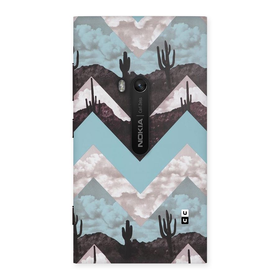 Cacutus Zig Zag Pattern Back Case for Lumia 920