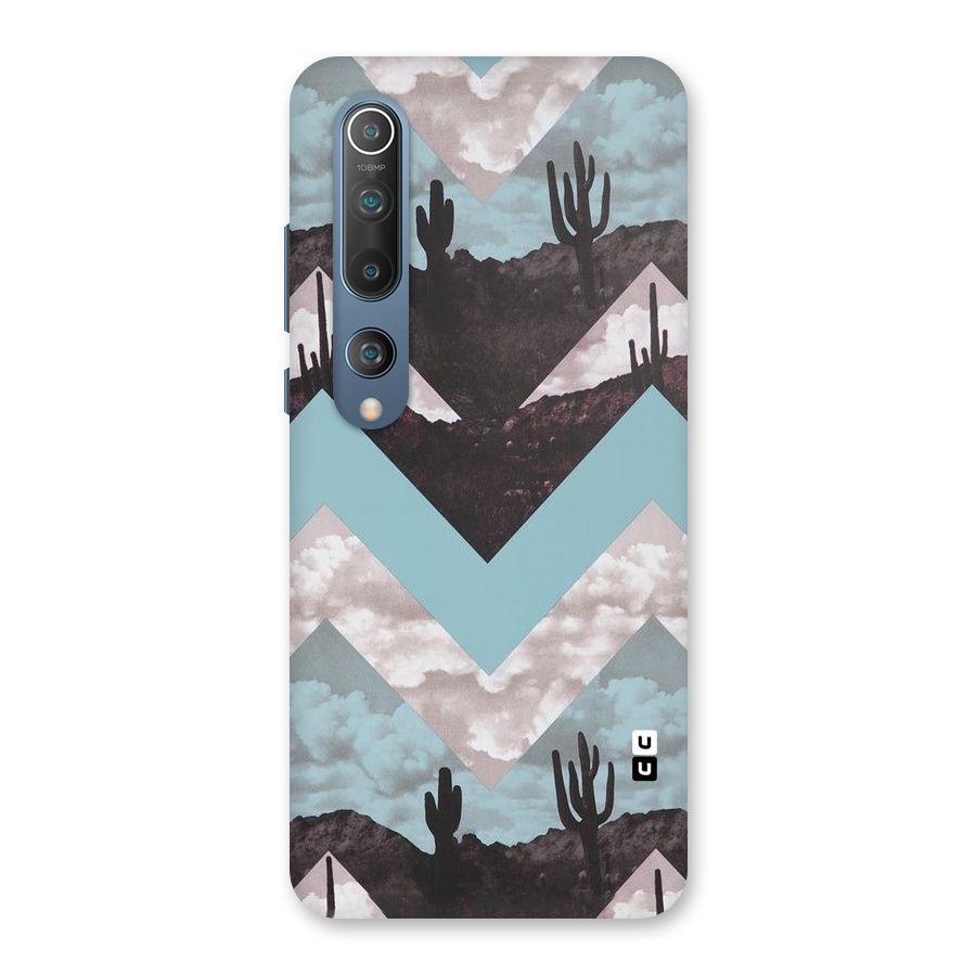 Cacutus Zig Zag Pattern Back Case for Mi 10