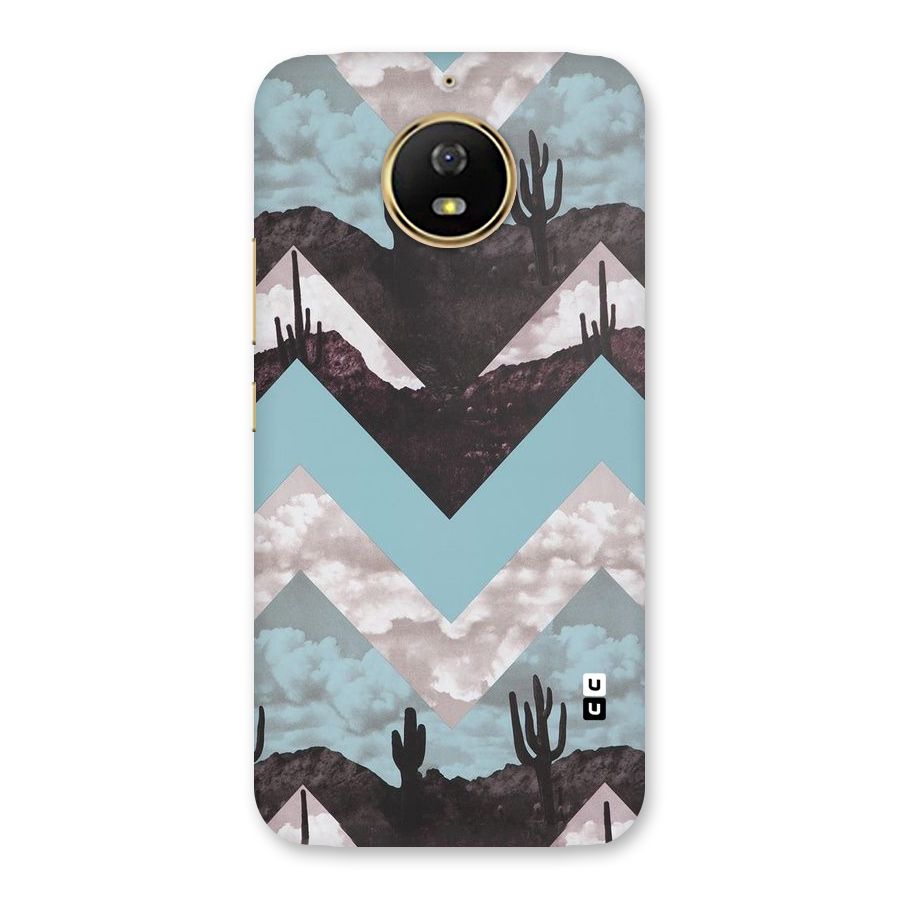 Cacutus Zig Zag Pattern Back Case for Moto G5s