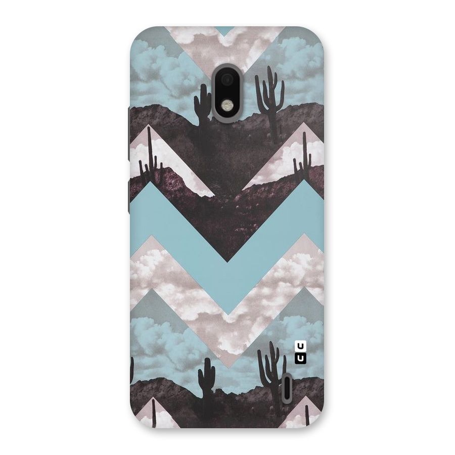 Cacutus Zig Zag Pattern Back Case for Nokia 2.2