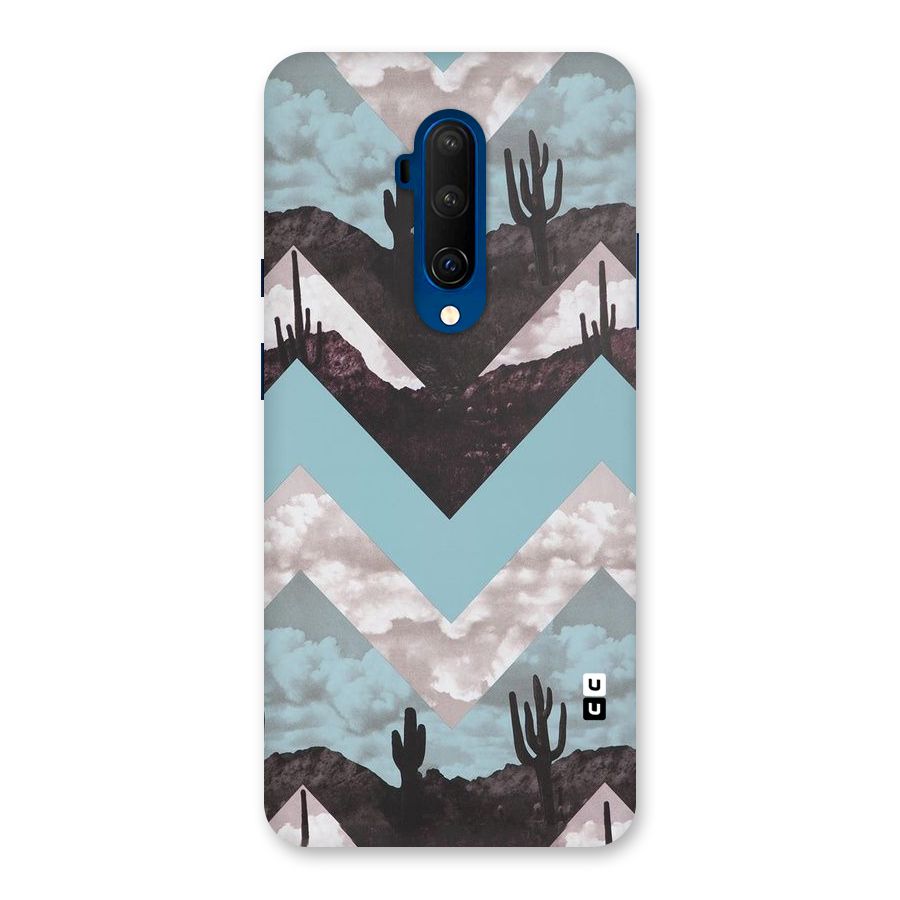 Cacutus Zig Zag Pattern Back Case for OnePlus 7T Pro