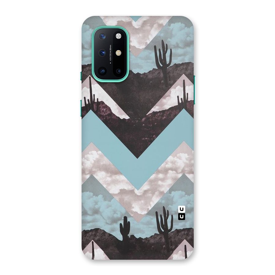 Cacutus Zig Zag Pattern Back Case for OnePlus 8T
