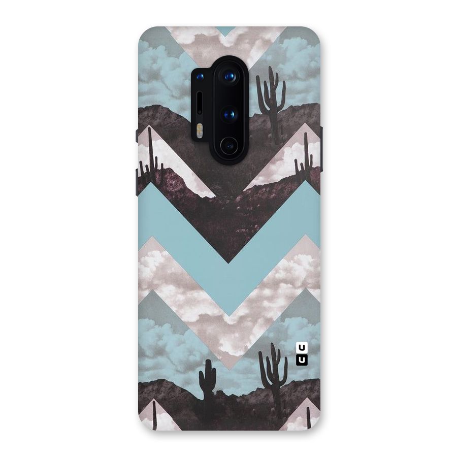 Cacutus Zig Zag Pattern Back Case for OnePlus 8 Pro