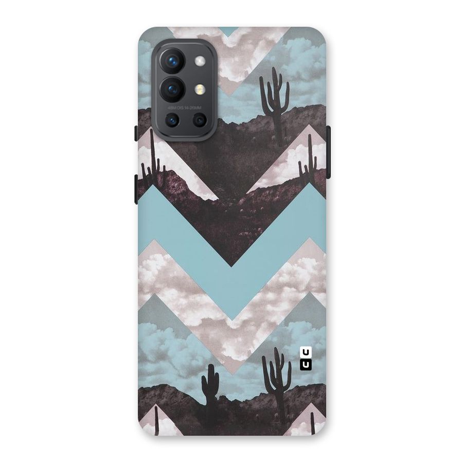 Cacutus Zig Zag Pattern Back Case for OnePlus 9R