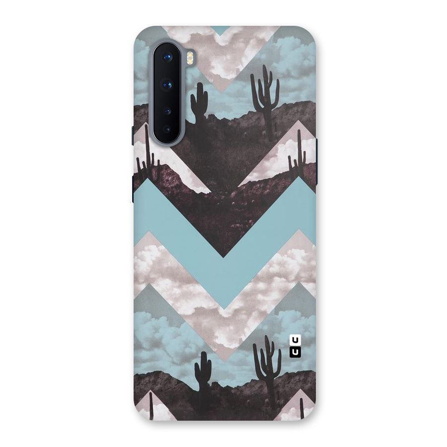 Cacutus Zig Zag Pattern Back Case for OnePlus Nord