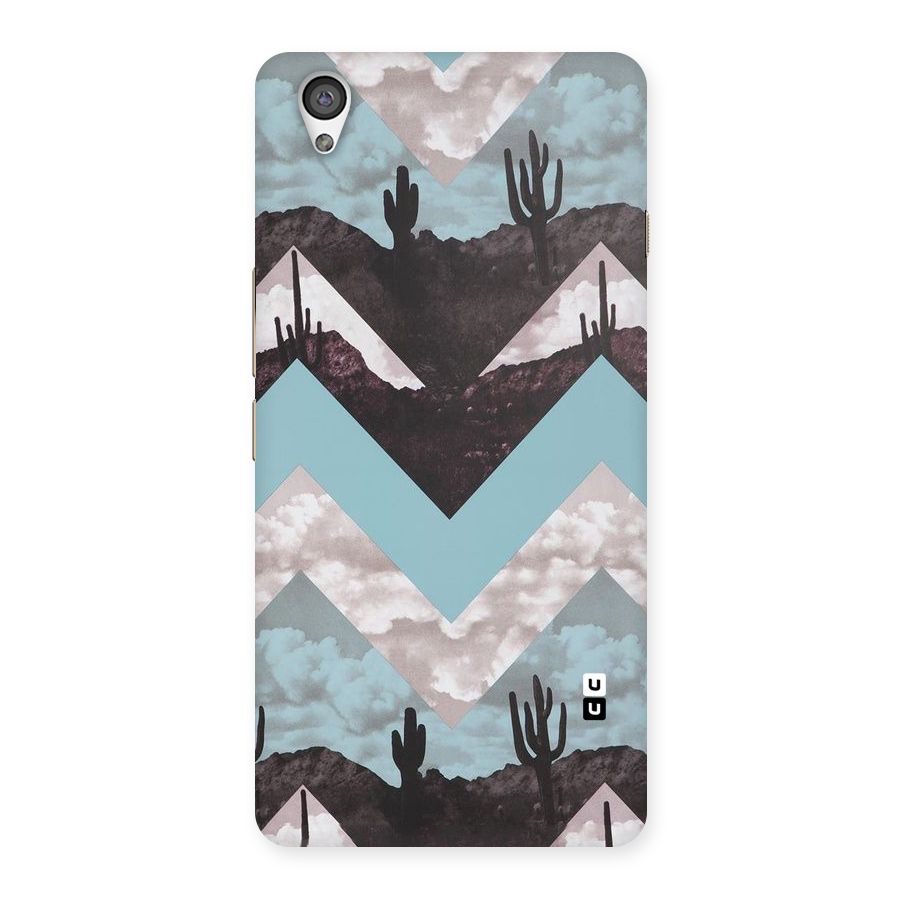 Cacutus Zig Zag Pattern Back Case for OnePlus X