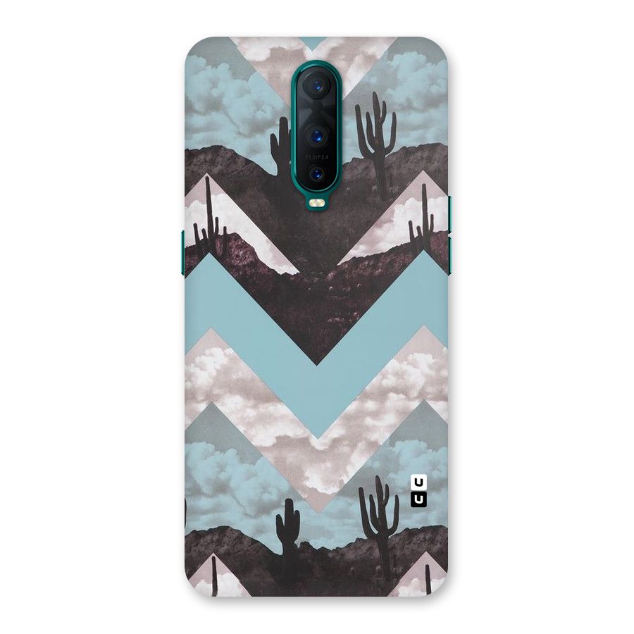 Cacutus Zig Zag Pattern Back Case for Oppo R17 Pro