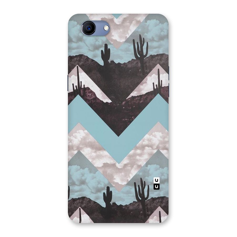 Cacutus Zig Zag Pattern Back Case for Oppo Realme 1
