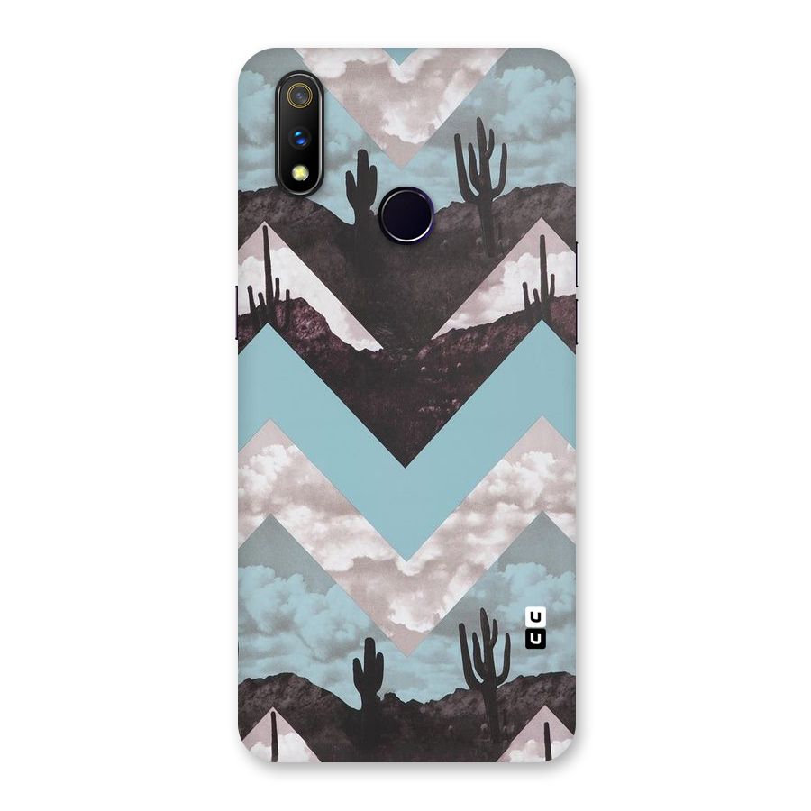 Cacutus Zig Zag Pattern Back Case for Realme 3 Pro