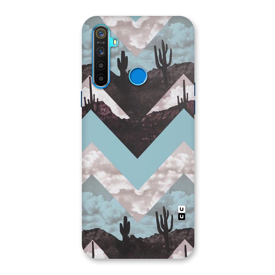 Cacutus Zig Zag Pattern Back Case for Realme 5