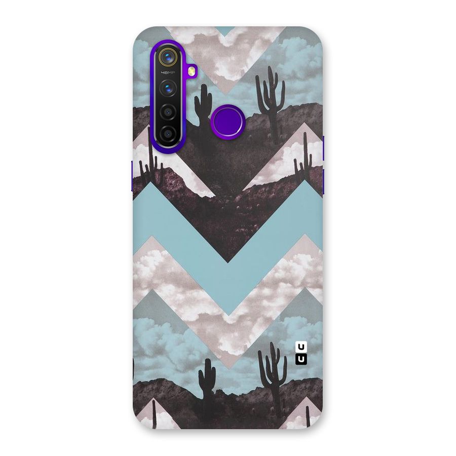 Cacutus Zig Zag Pattern Back Case for Realme 5 Pro