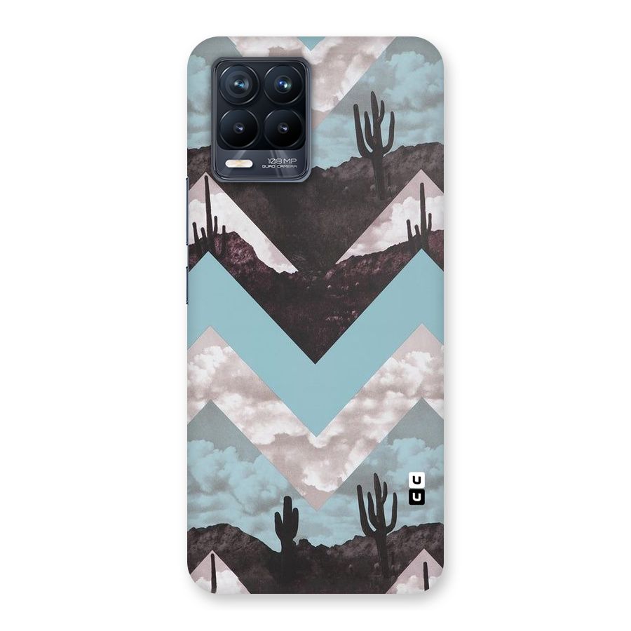 Cacutus Zig Zag Pattern Back Case for Realme 8 Pro