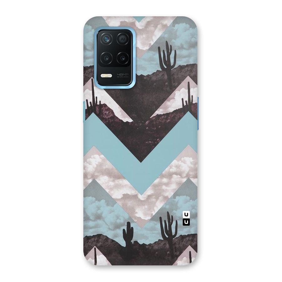 Cacutus Zig Zag Pattern Back Case for Realme 8s 5G