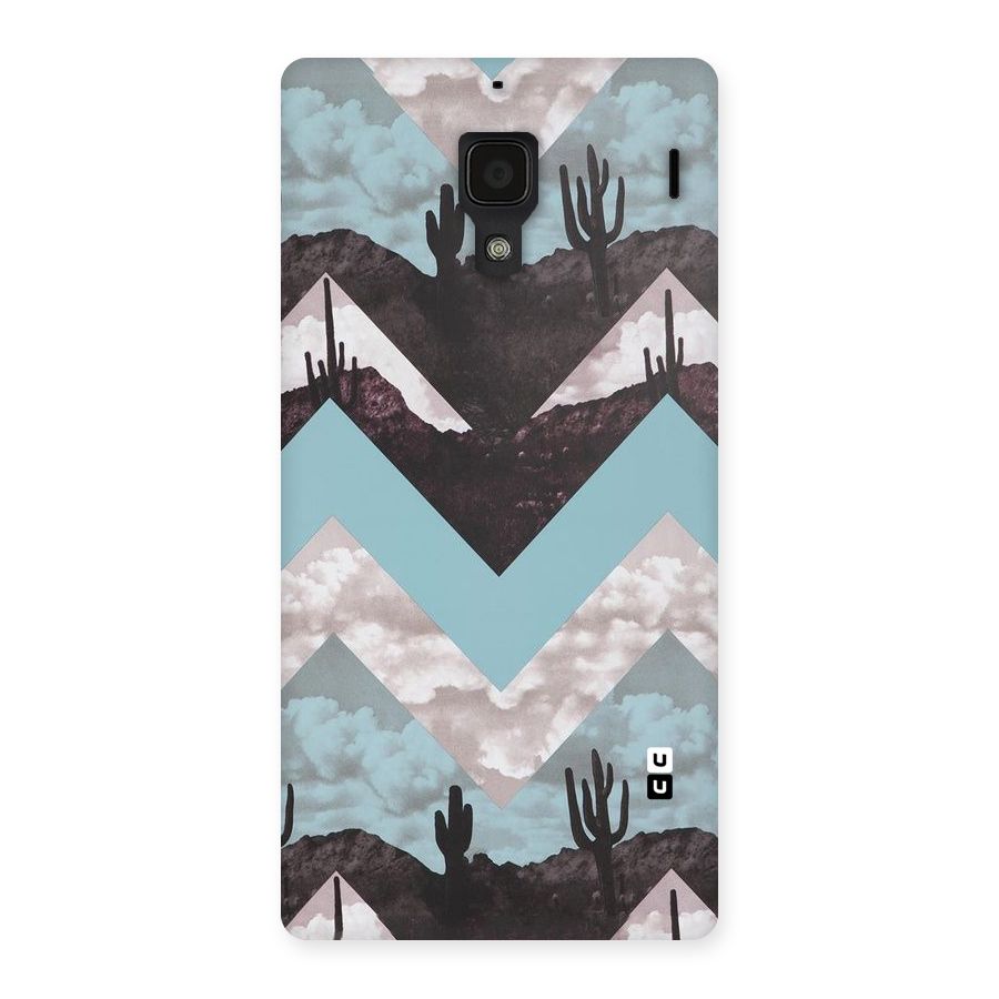 Cacutus Zig Zag Pattern Back Case for Redmi 1S