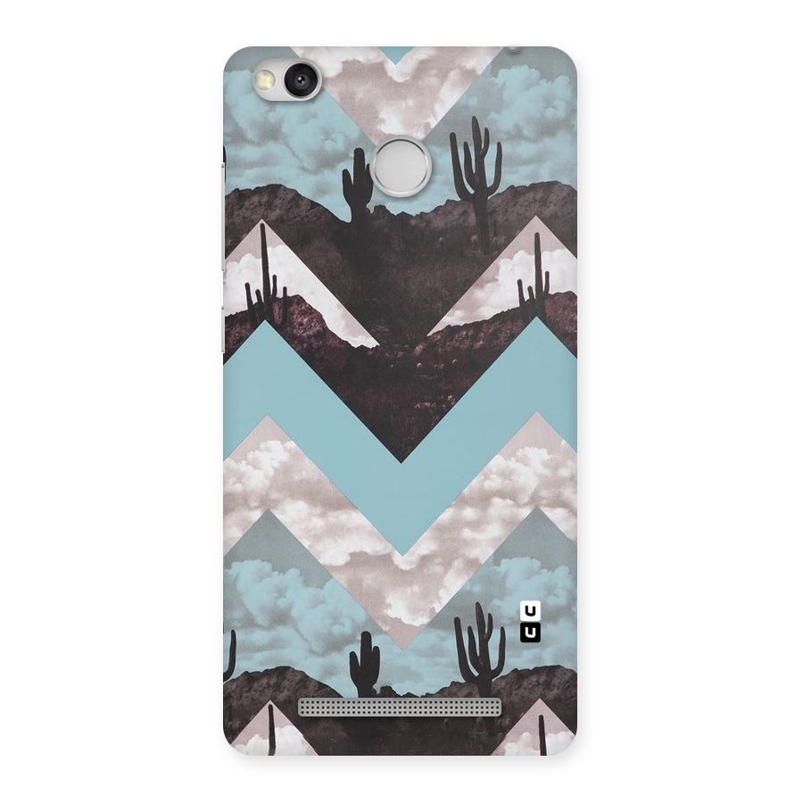Cacutus Zig Zag Pattern Back Case for Redmi 3S Prime