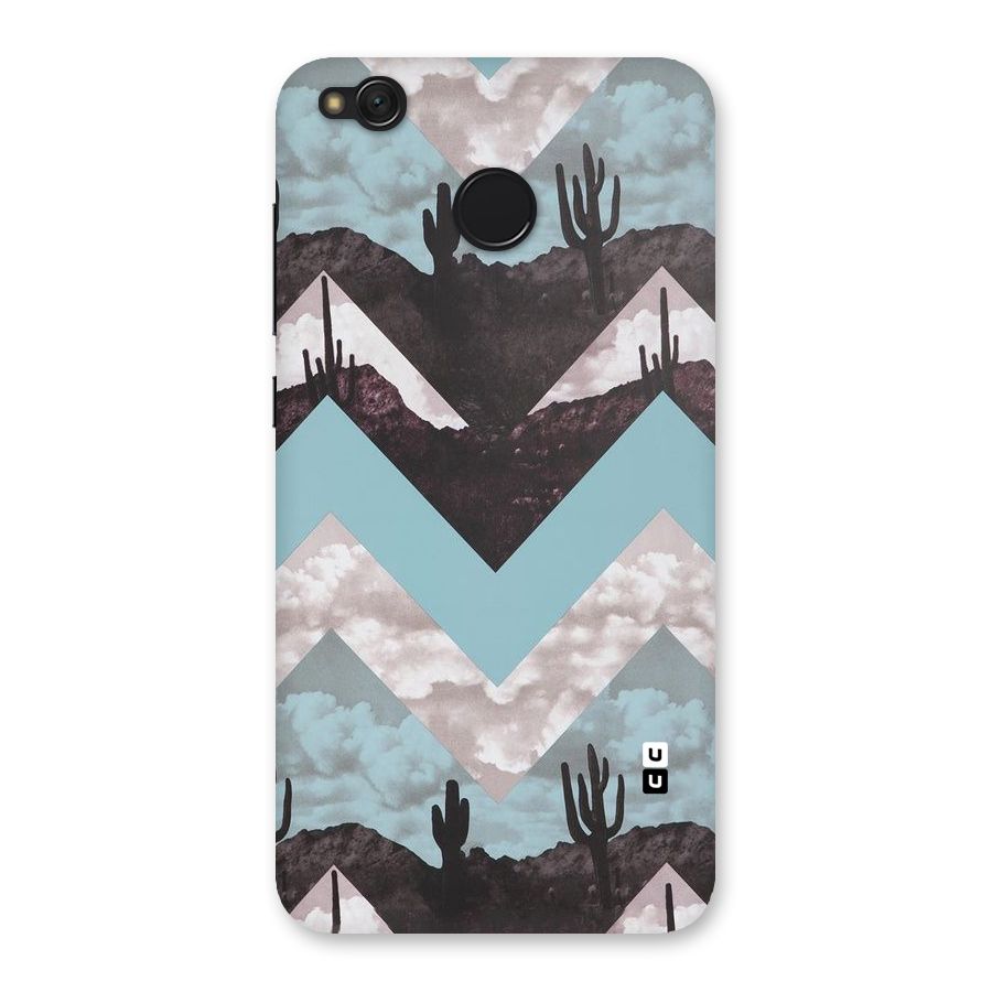 Cacutus Zig Zag Pattern Back Case for Redmi 4