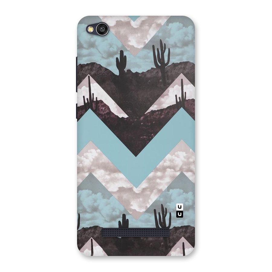 Cacutus Zig Zag Pattern Back Case for Redmi 4A