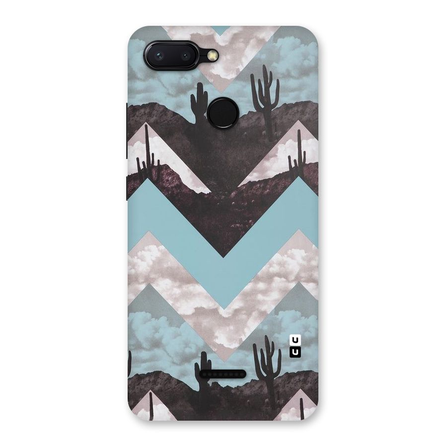 Cacutus Zig Zag Pattern Back Case for Redmi 6