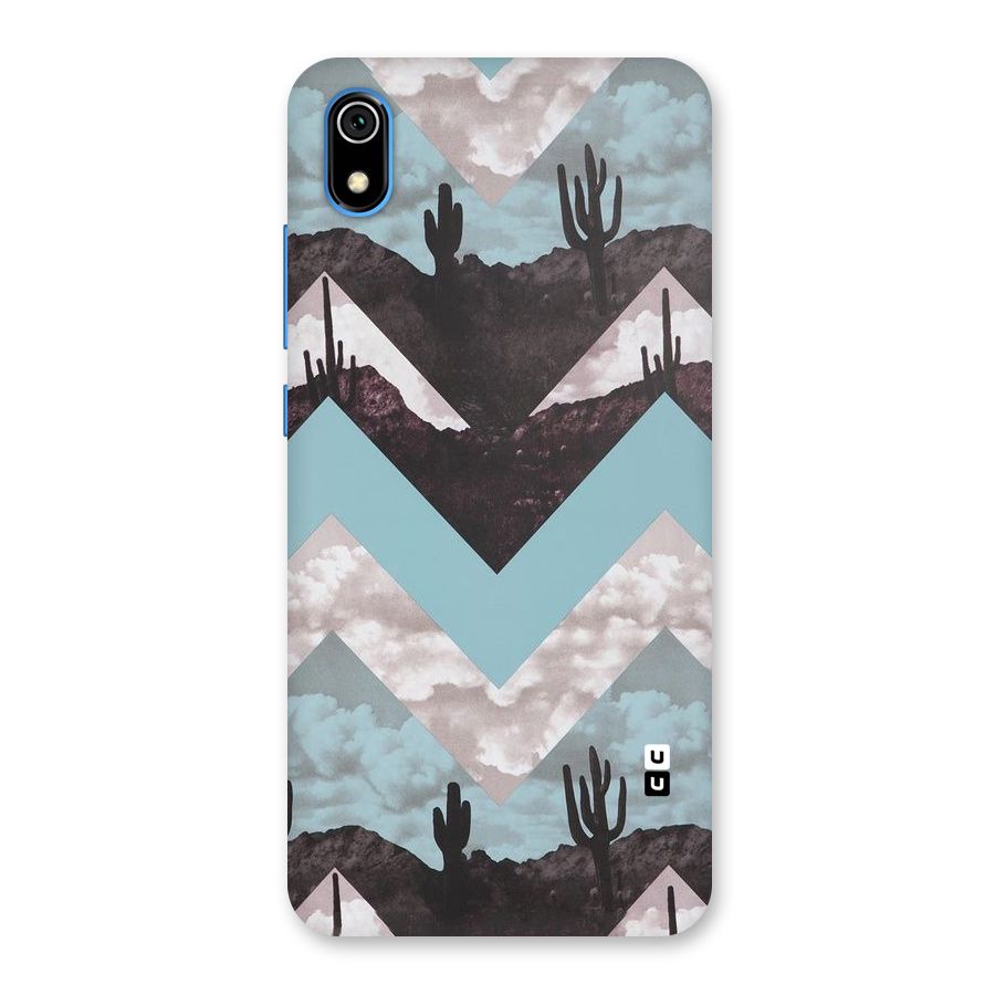 Cacutus Zig Zag Pattern Back Case for Redmi 7A