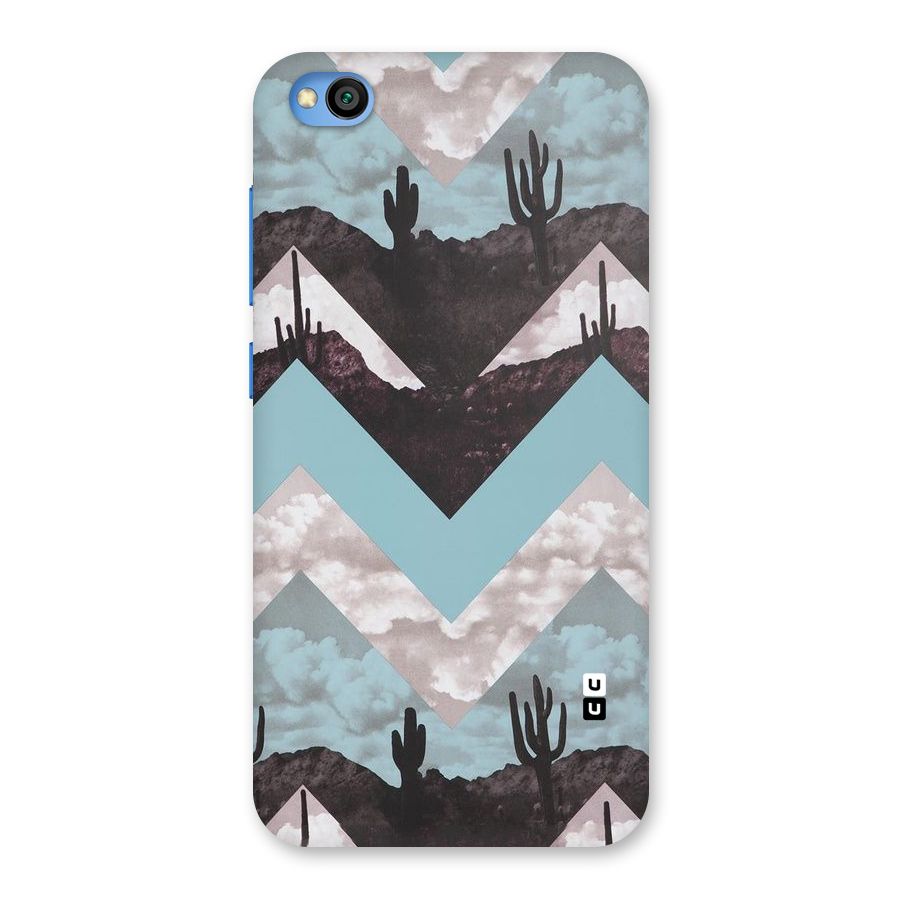 Cacutus Zig Zag Pattern Back Case for Redmi Go