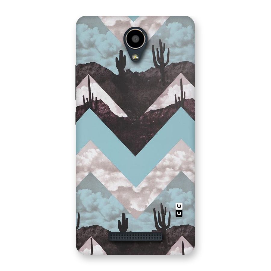 Cacutus Zig Zag Pattern Back Case for Redmi Note 2