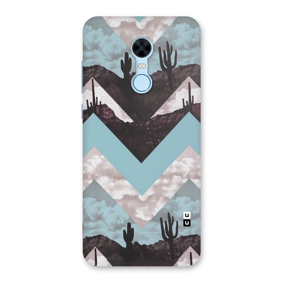 Cacutus Zig Zag Pattern Back Case for Redmi Note 5