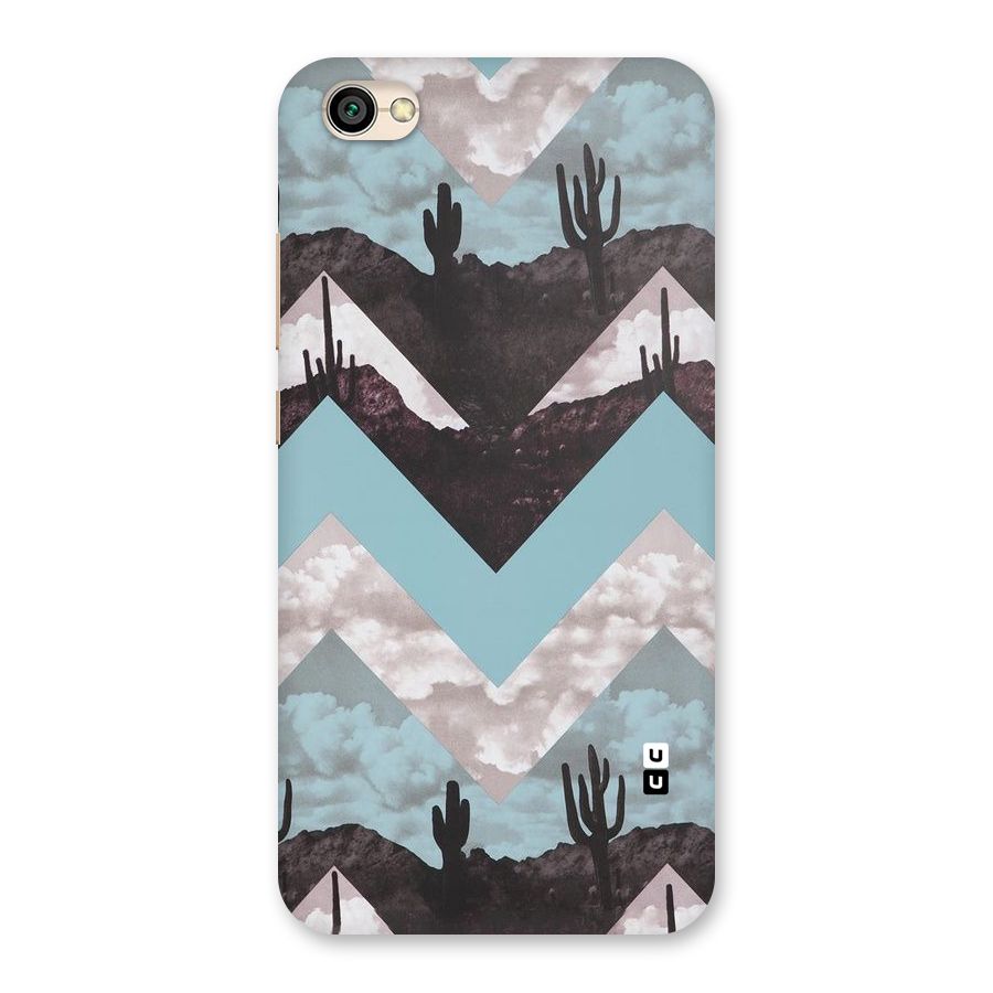 Cacutus Zig Zag Pattern Back Case for Redmi Y1 Lite
