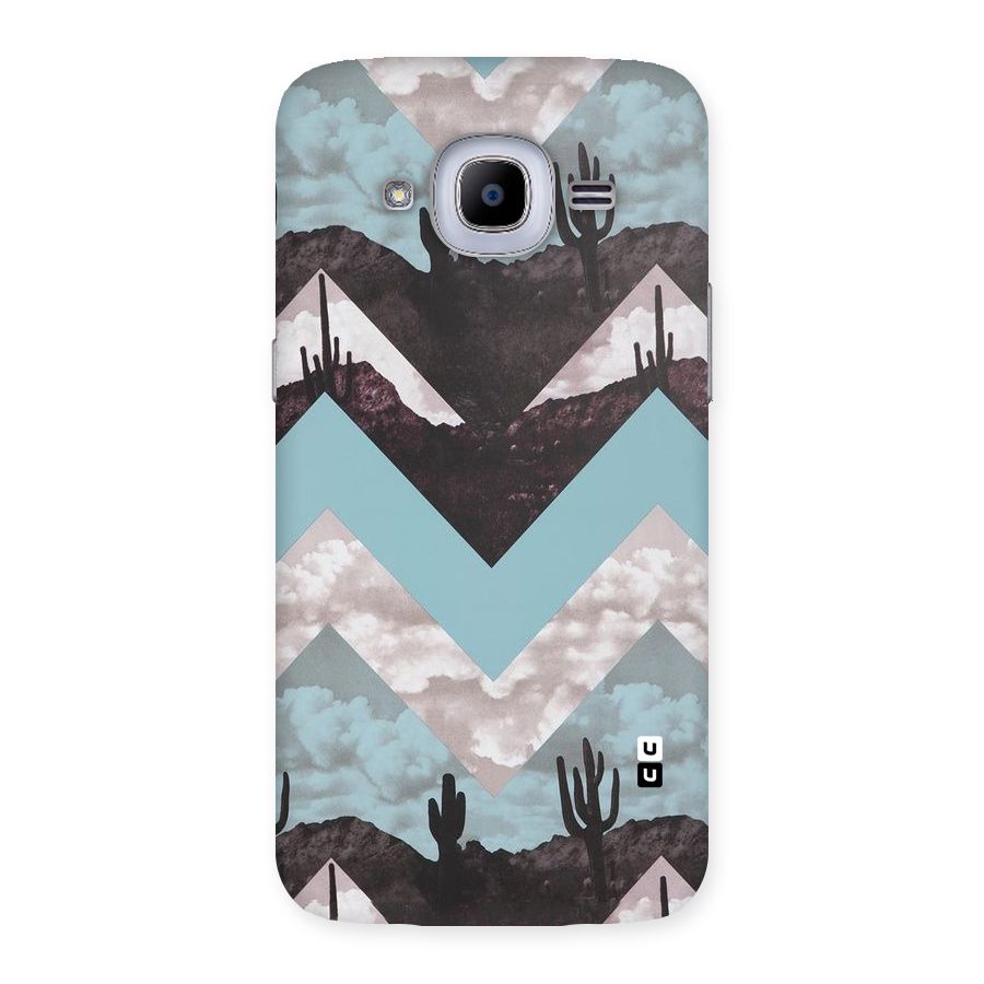 Cacutus Zig Zag Pattern Back Case for Samsung Galaxy J2 2016