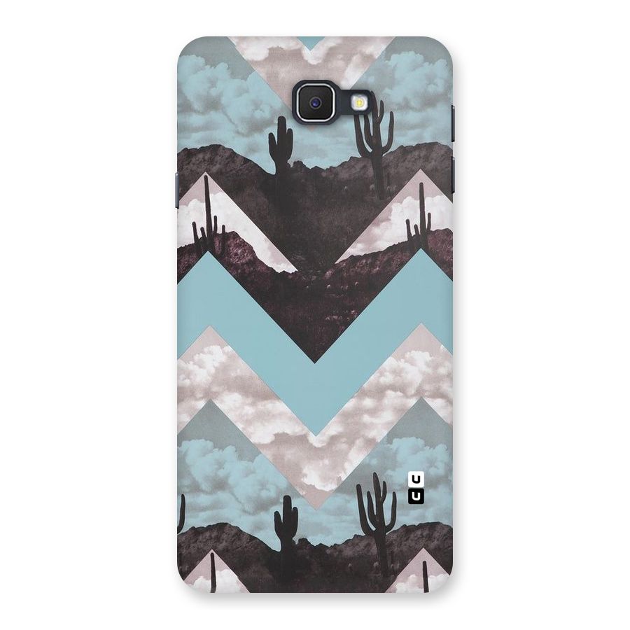 Cacutus Zig Zag Pattern Back Case for Samsung Galaxy J7 Prime