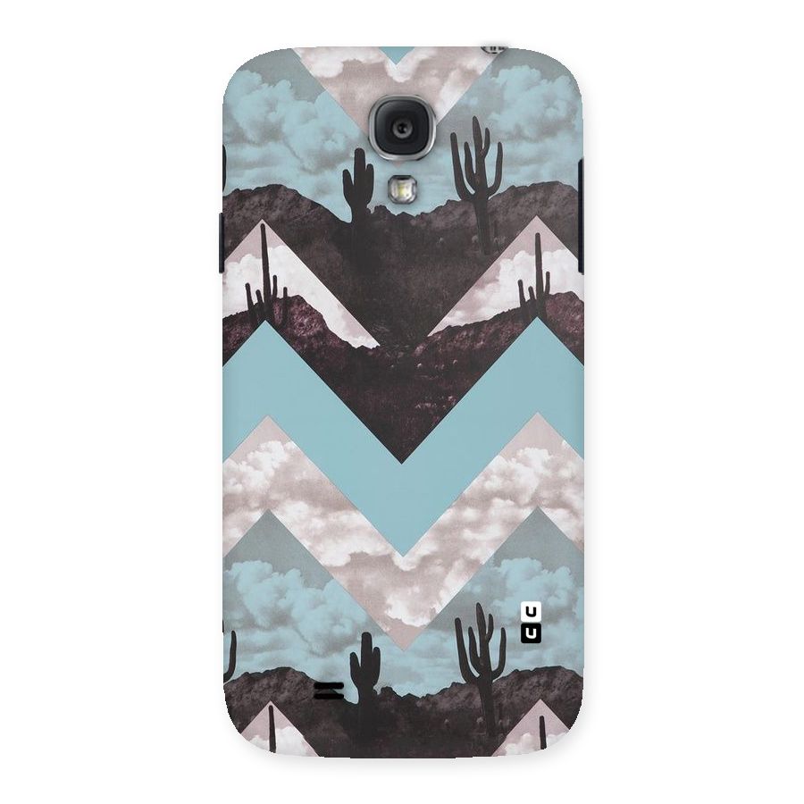 Cacutus Zig Zag Pattern Back Case for Samsung Galaxy S4