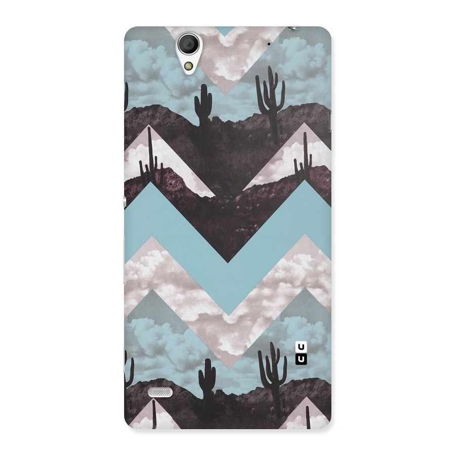 Cacutus Zig Zag Pattern Back Case for Sony Xperia C4