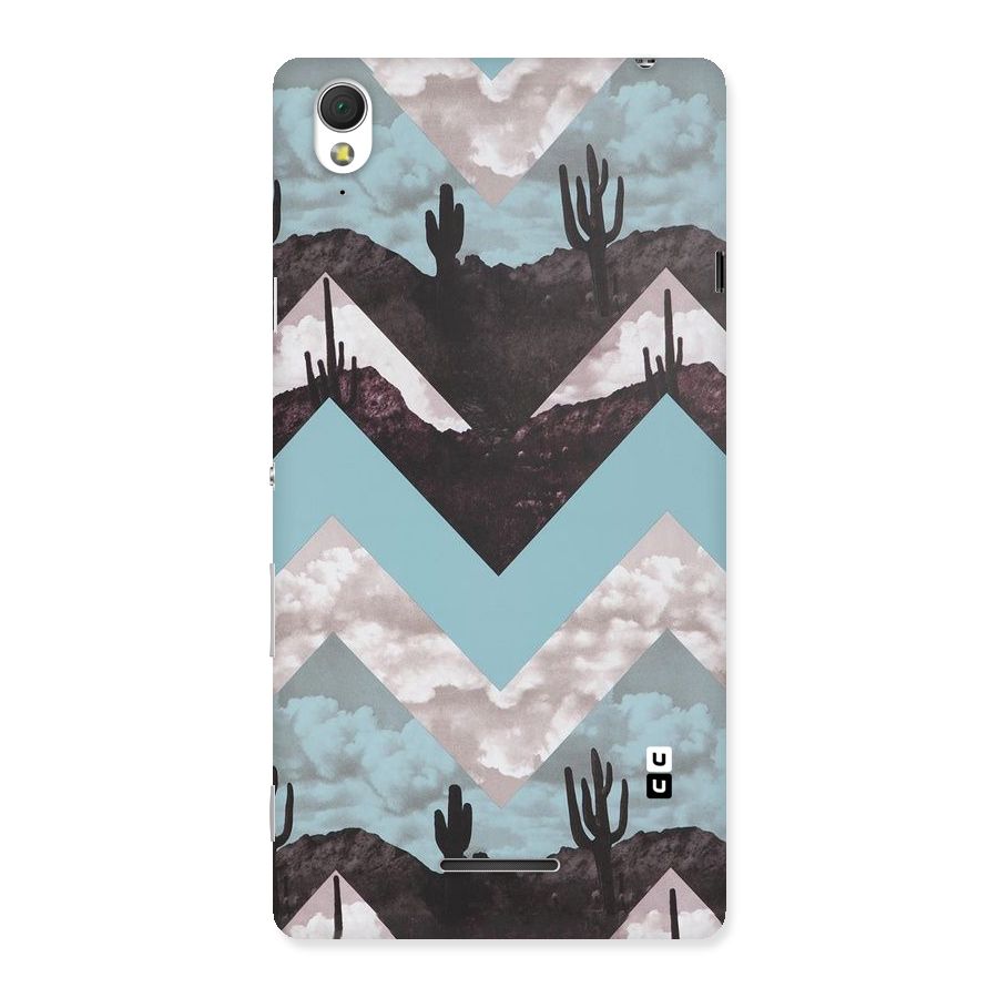 Cacutus Zig Zag Pattern Back Case for Sony Xperia T3